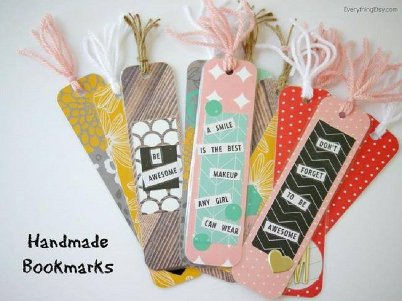 7 DIY Handmade Bookmark Ideas To Decorate Your Reading Room